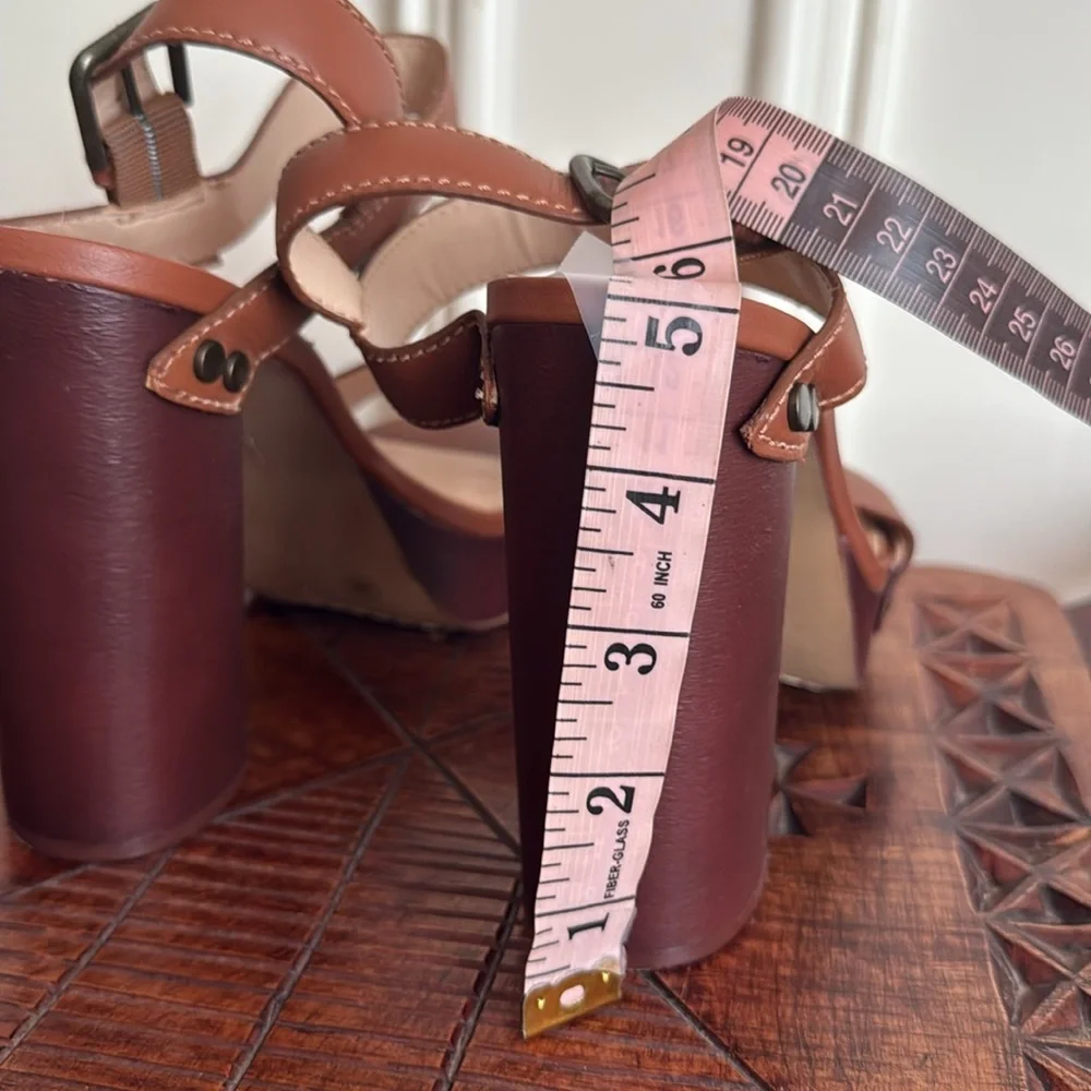 Vince‎ camuto Lethalia Platform Block-Heel Sandals Sz 9 - Picture 14 of 15